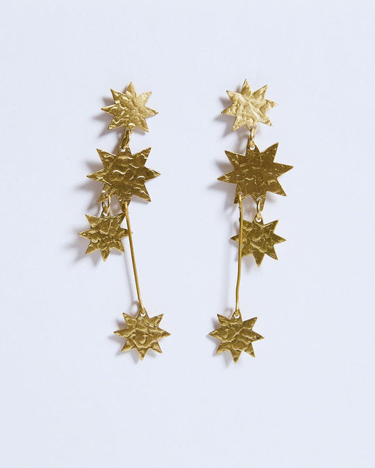 Pendientes Estrellas Oro - 1