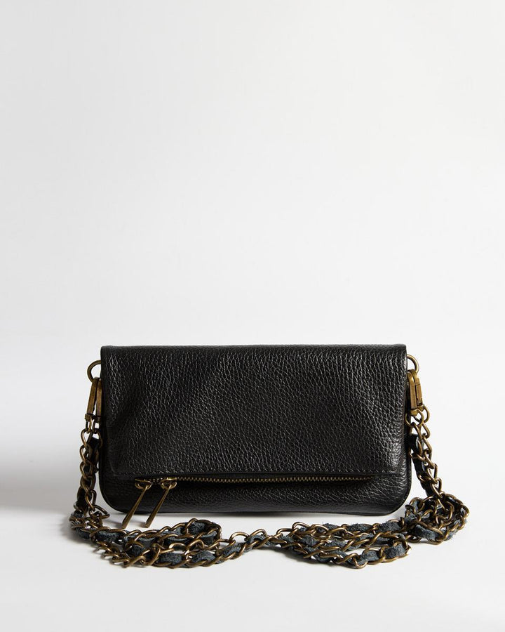 Black Mini Chain Bag