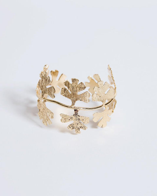 Pulsera Flor Loto Oro - 1