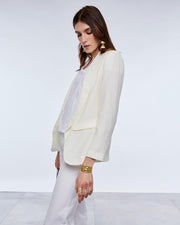 Blazer Textura Blanco - 1