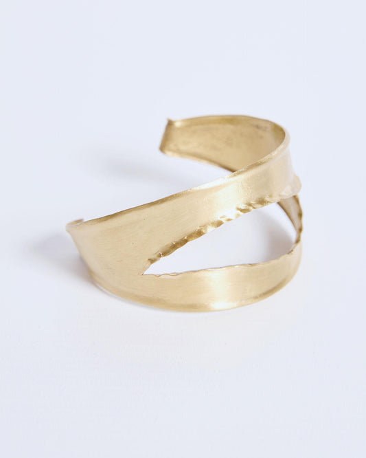 Gold Opening Bracelet