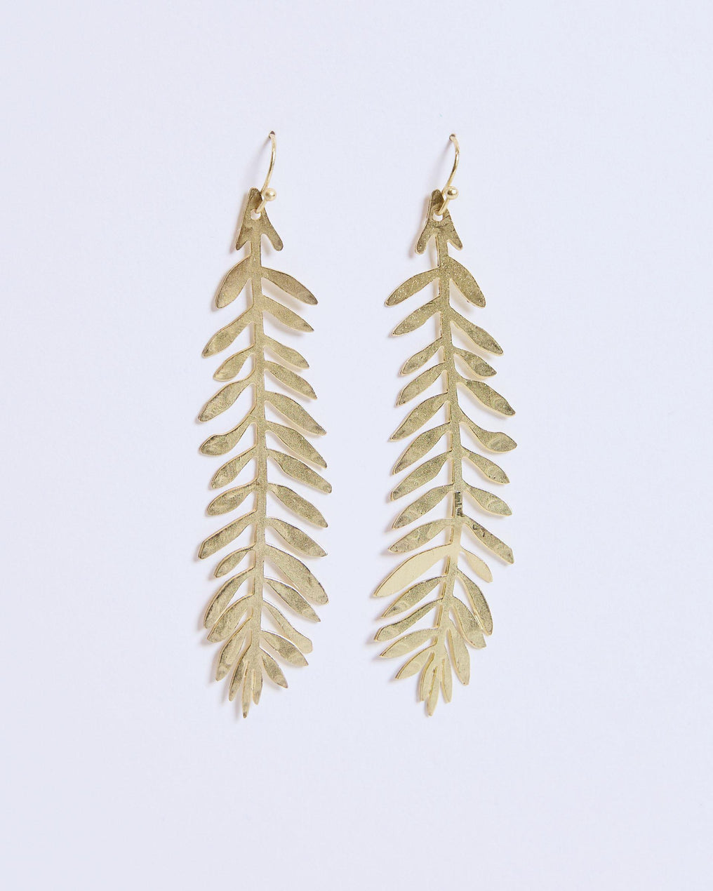 Gold Leaf Earrings