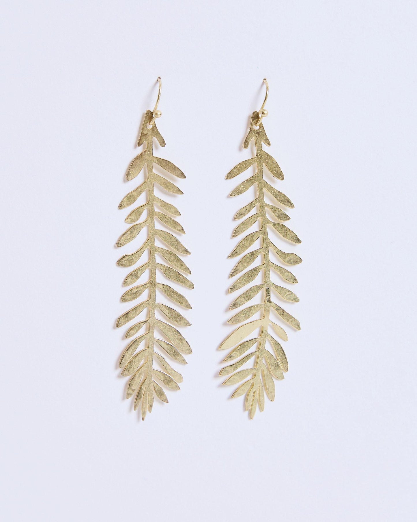 Gold Leaf Earrings