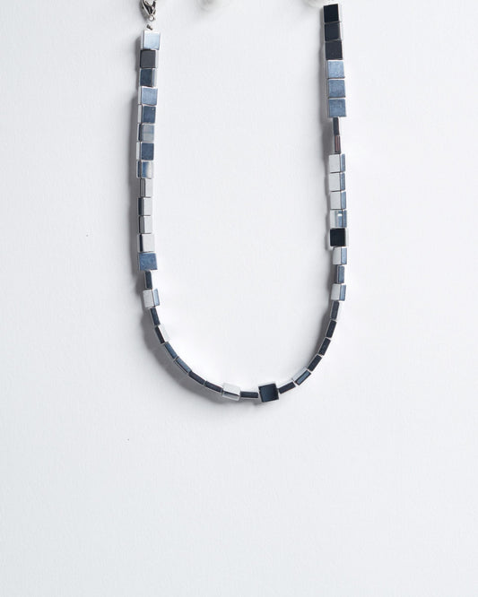 Silver Square Chocker