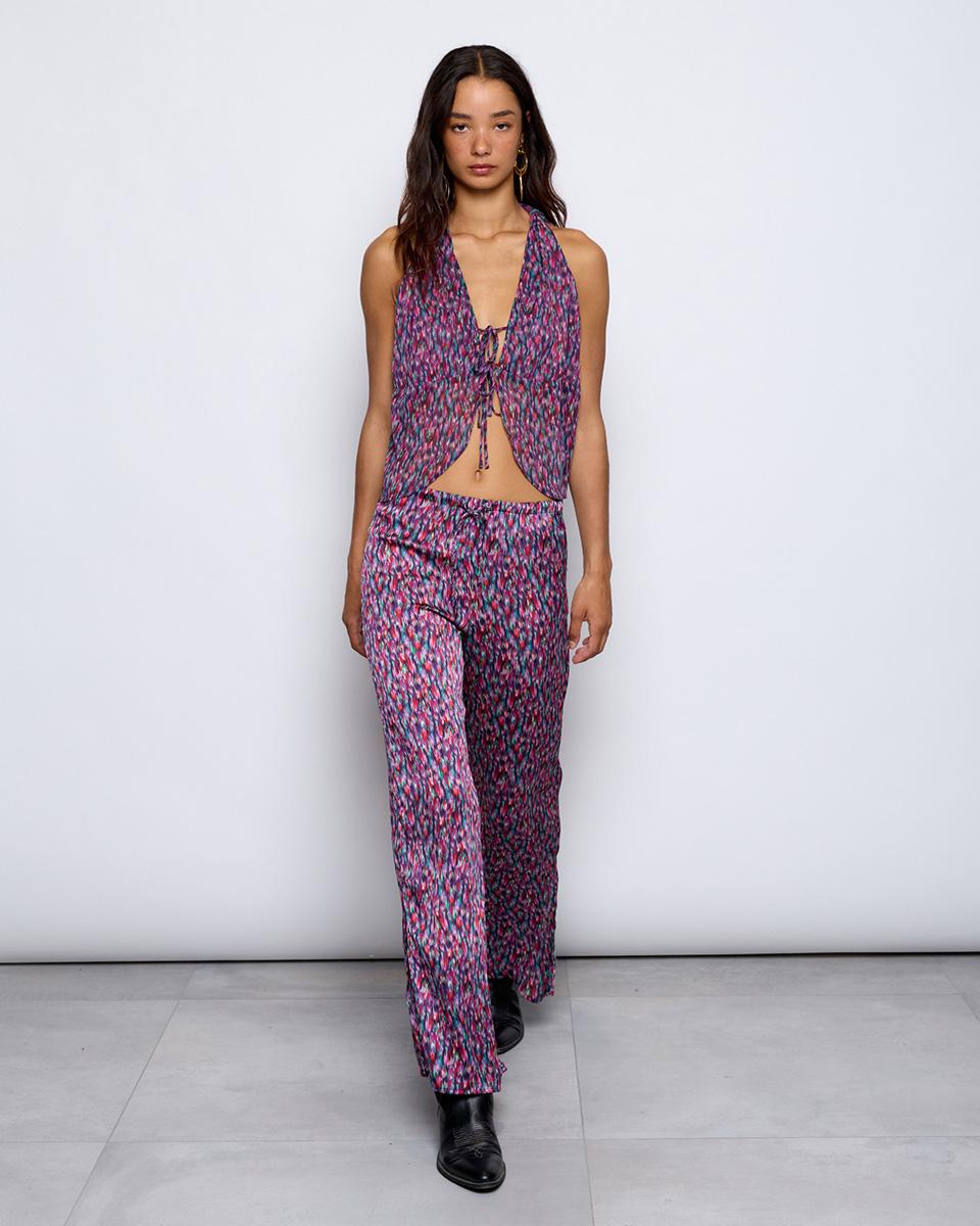 Purple Lazada Pants