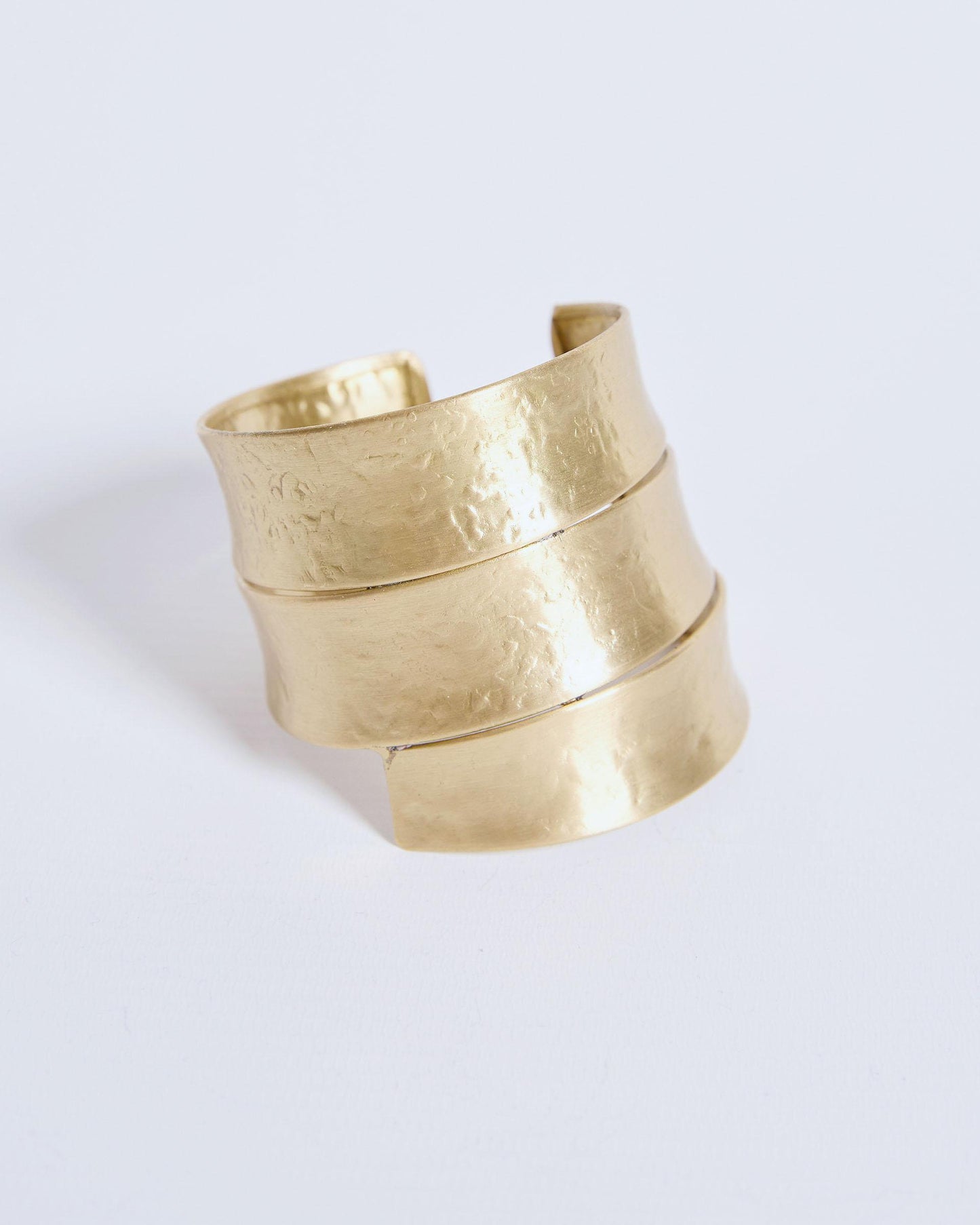 Brazalete Asimétrica Oro