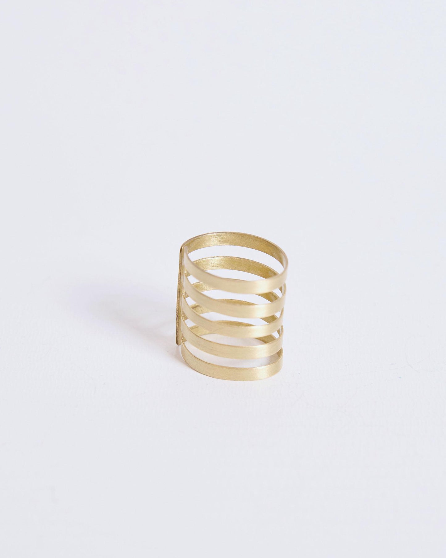 Gold Spring Ring