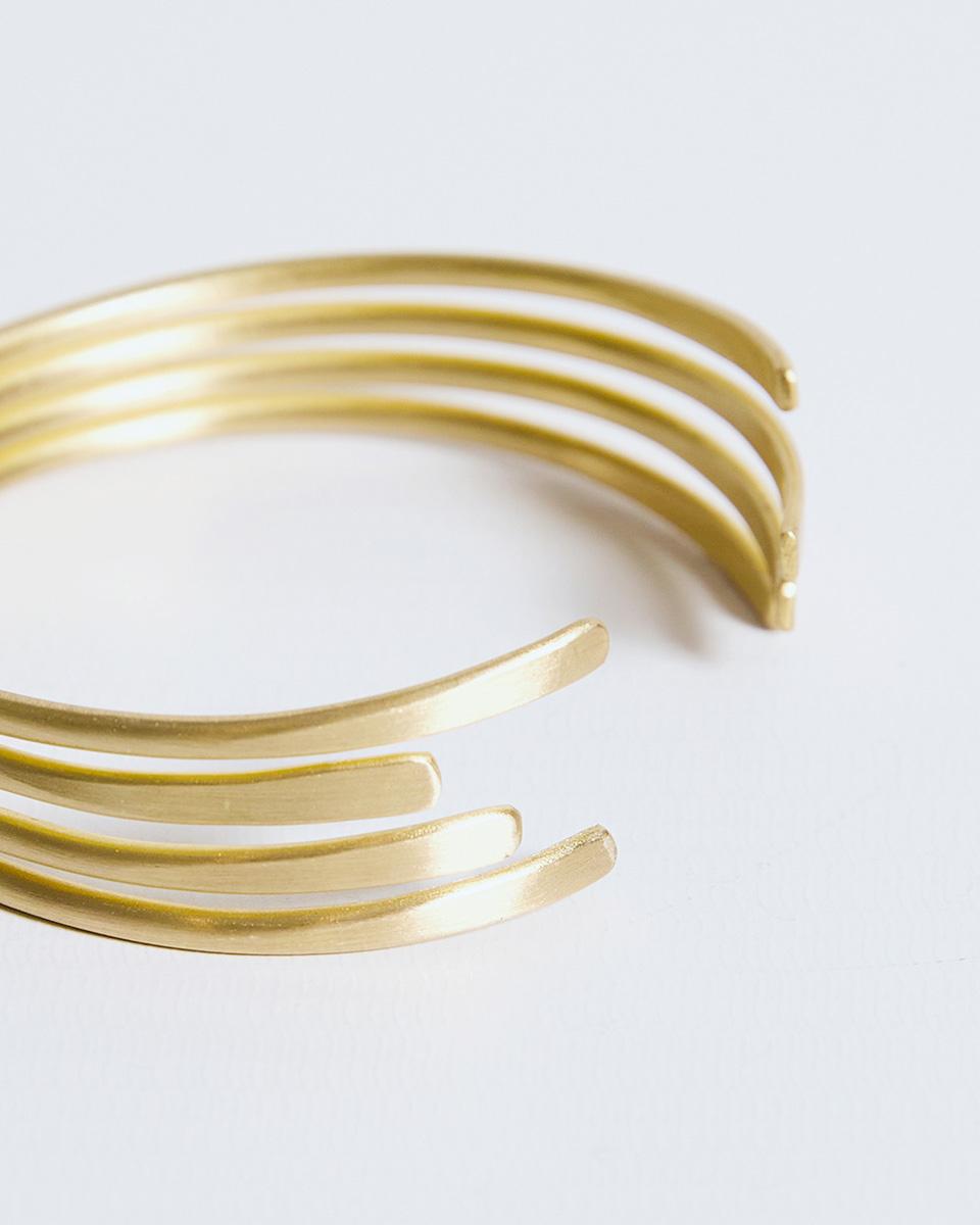 Multiple Gold Bracelet