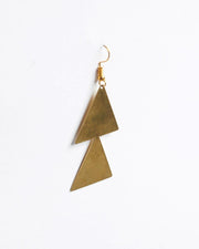 Pendientes Triángulos Oro - 2