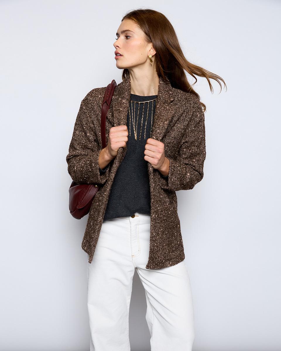 Brown Mottled Coat