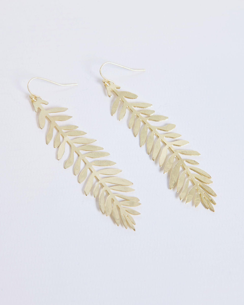 Gold Leaf Earrings