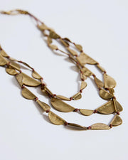 Collar Chapas Oro - 3