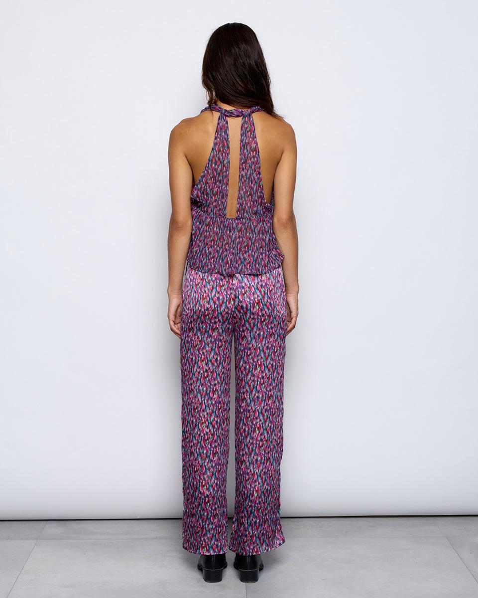 Pantalón Lazada Morado - 4