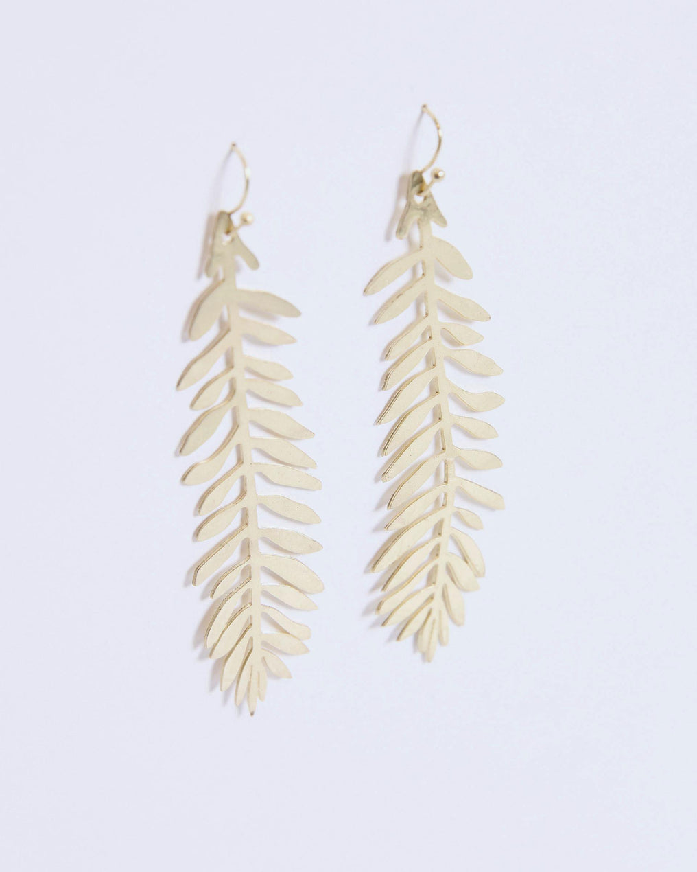 Gold Leaf Earrings