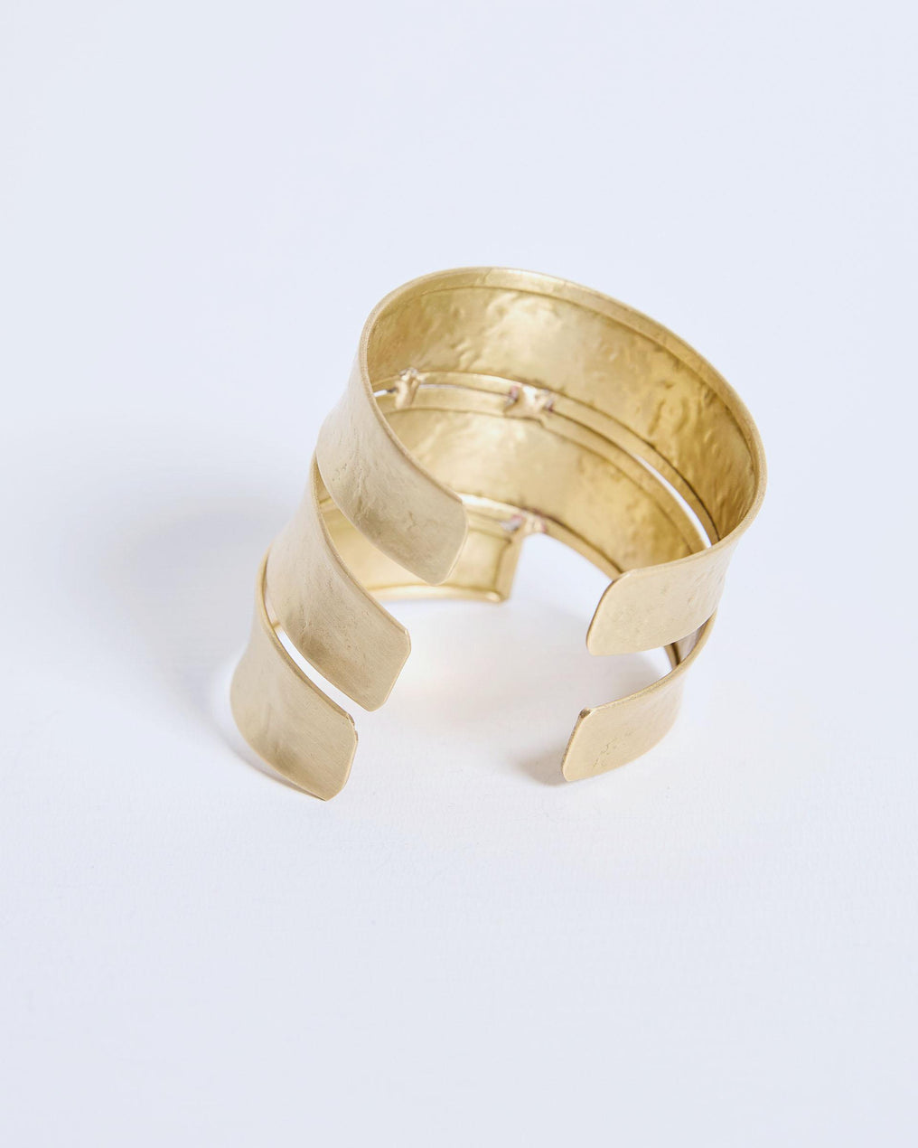 Brazalete Asimétrica Oro